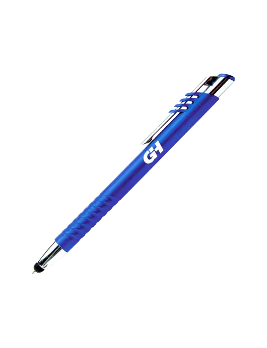 Schirhart Blue Stylus Pen - Blue Ink w/G&H Logo