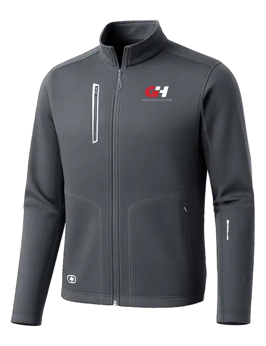 OGIO Dark Grey Endurance Fulcrum Full-Zip w/G&H Logo