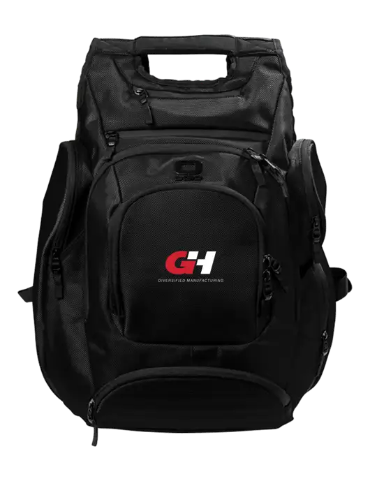 OGIO Blacktop Metro Ballistic Laptop Backpack w/G&H Logo