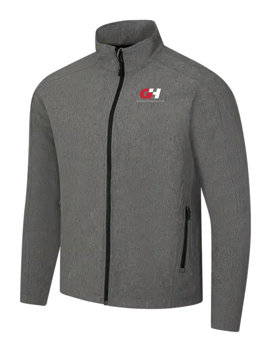 Medium Grey Heather Core Soft Shell Jacket w/G&H Logo
