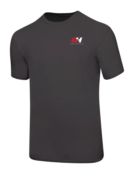 Ring Spun Charcoal 4.5 oz T-Shirt w/G&H Logo