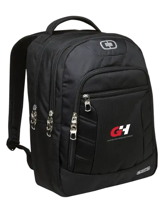 OGIO Black/Silver Colton Laptop Backpack
 w/G&H Logo