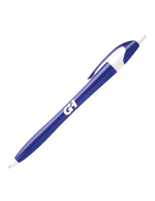 Novella Royal/White Executive Pen - Blue Ink w/G&H Logo