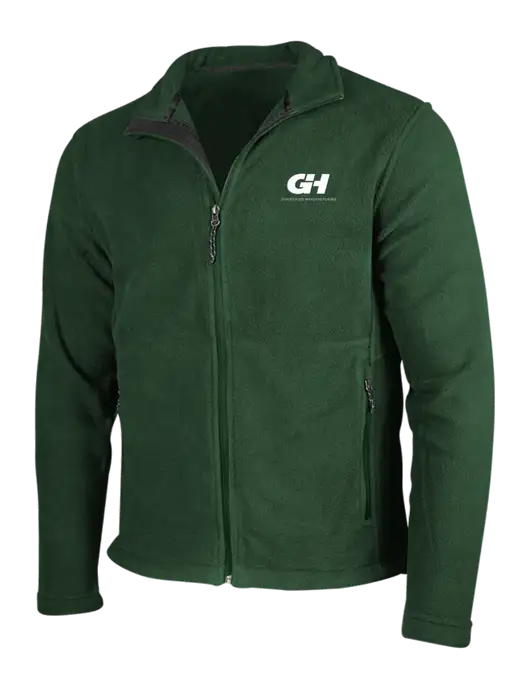 Dark Green Fleece Jacket w/G&H Logo