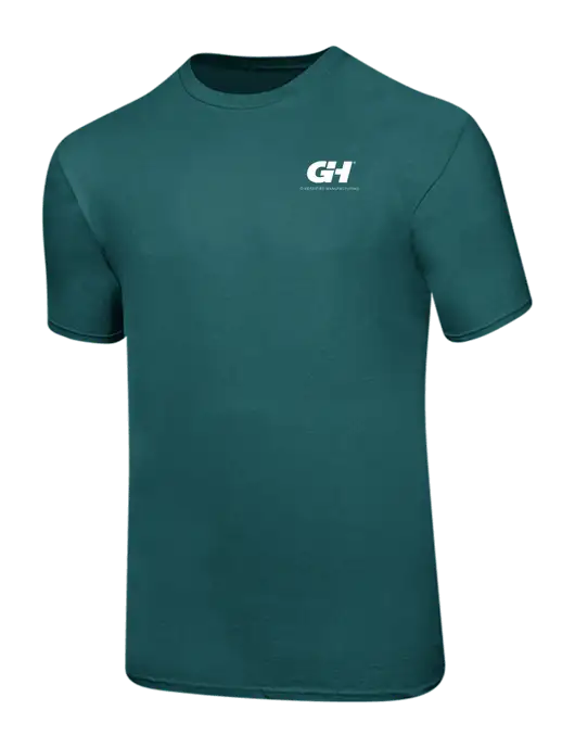 Ring Spun Dark Teal 4.5 oz T-Shirt w/G&H Logo