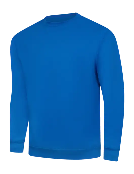 True Royal 9 oz 50/50 Cotton/Poly Crew Sweatshirt w/G&H Logo