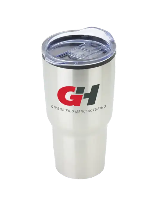 Odyssey Silver 30 oz Travel Tumbler w/G&H Logo