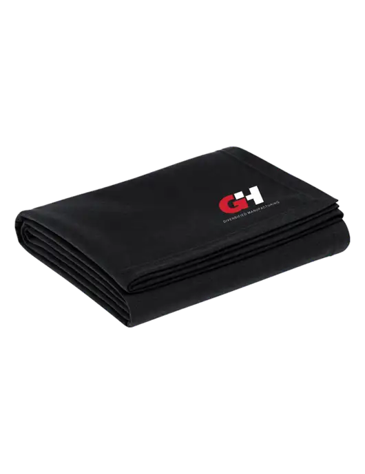 Recycled Black Blanket w/G&H Logo