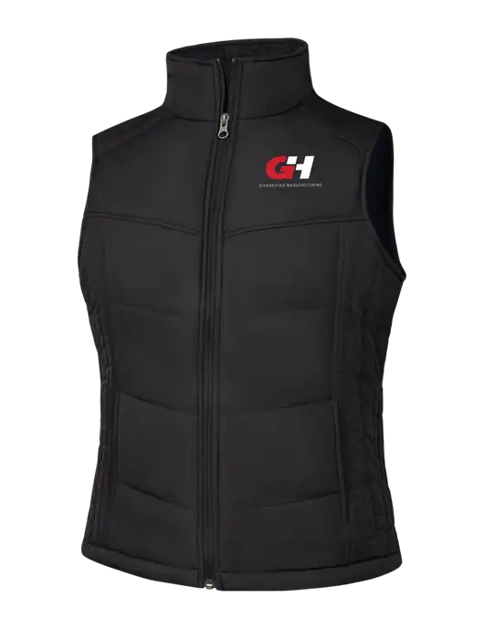 Womens Black/Black Vest w/G&H Logo