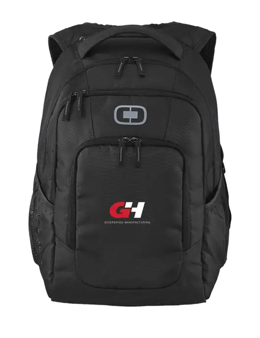 OGIO Black Logan Laptop Backpack
 w/G&H Logo