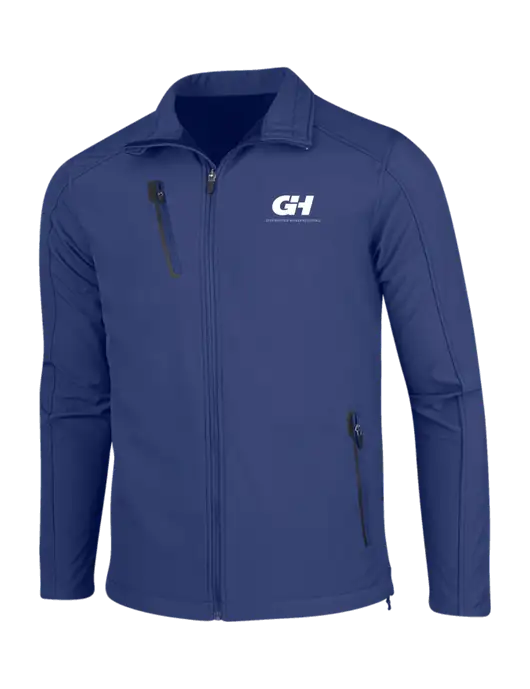 Dark Royal Welded Softshell Jacket w/G&H Logo