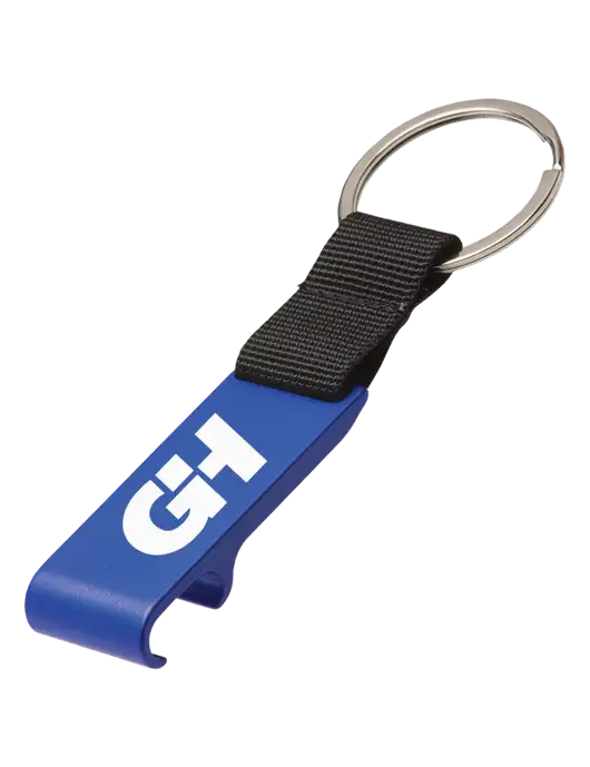 Blue Bottle Opener & Key Ring w/G&H Logo