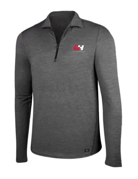 OGIO Gear Grey Heather Endurance Force 1/4 Zip w/G&H Logo