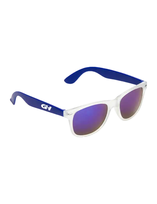 Key West Blue Mirrored Sunglasses w/G&H Logo