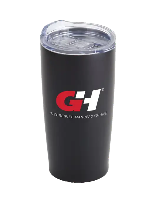 Society Black 20 oz Insulated Tumbler w/G&H Logo