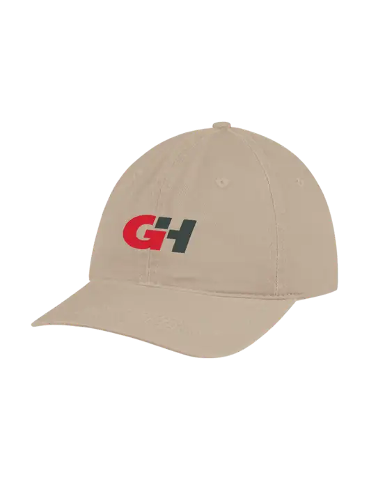 Garment Washed Unstructured Twill Tan Cap w/G&H Logo