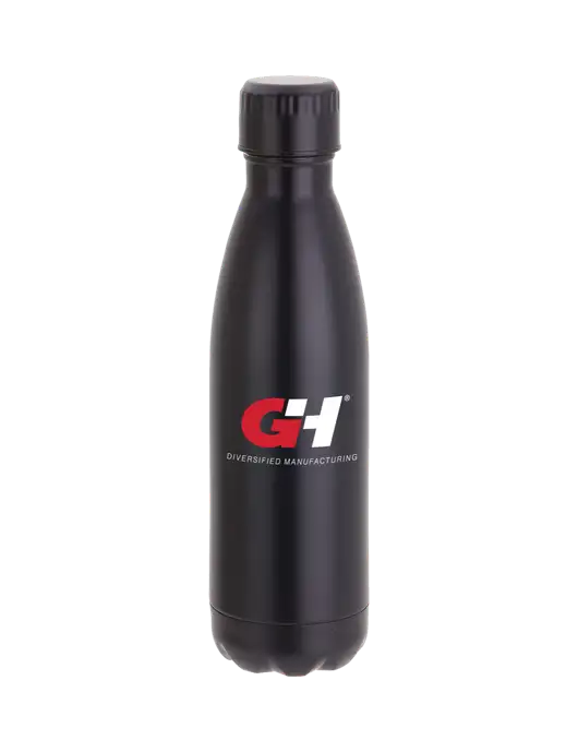 City Go Matte Black 17 oz Insulated Bottle w/G&H Logo