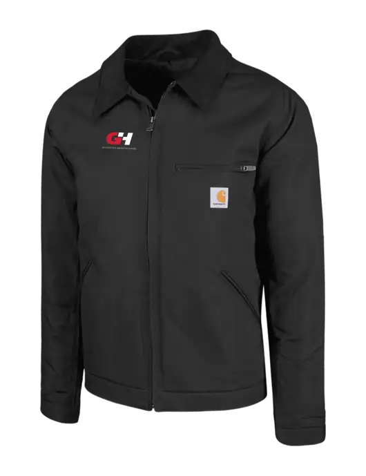 Carhartt Black Duck Detroit Jacket w/G&H Logo