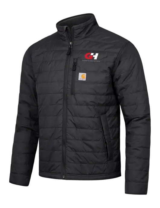 Carhartt Black Gilliam Jacket w/G&H Logo