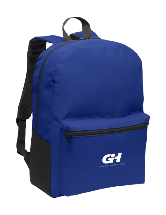 Casual Twilight Blue Lightweight Laptop Backpack w/G&H Logo