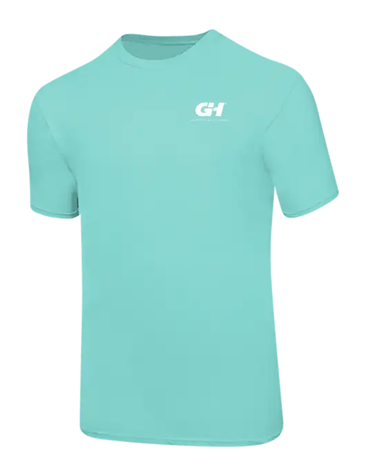 Ring Spun Seafoam 4.5 oz T-Shirt w/G&H Logo