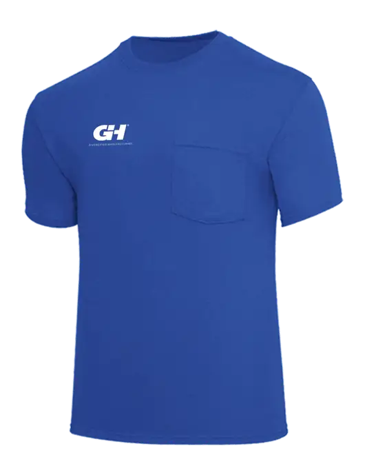 Core Blend Royal Pocket T-Shirt w/G&H Logo