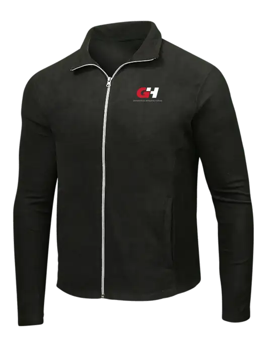Black Microfleece Jacket w/G&H Logo