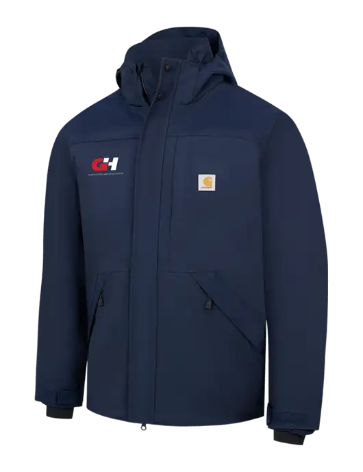 Carhartt Navy Storm Defender Shoreline Jacket w/G&H Logo