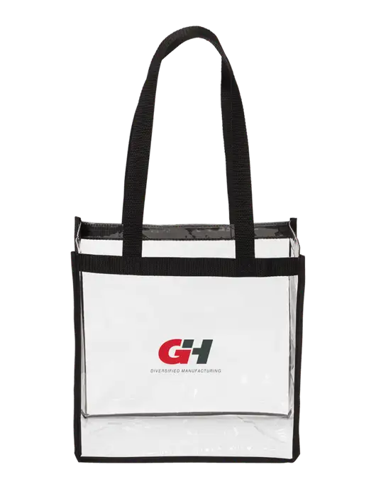 Clear Stadium Tote w/G&H Logo