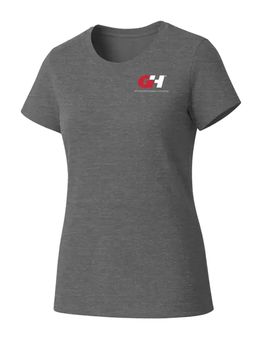 Womens Seriously Soft Grey Frost T-Shirt w/G&H Logo