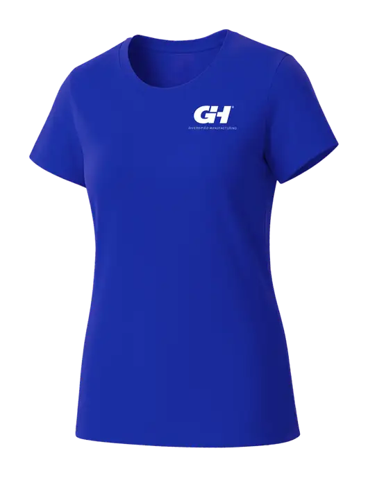 Womens Seriously Soft Royal T-Shirt w/G&H Logo