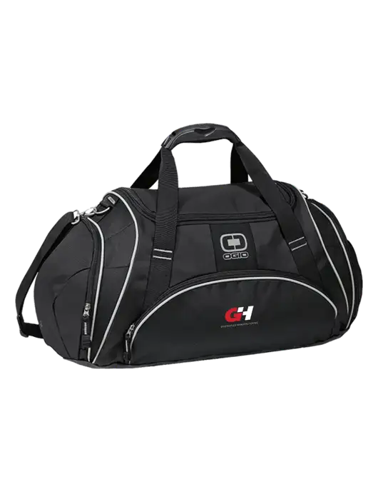 OGIO Black Crunch Duffel
 w/G&H Logo