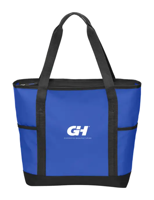 On the Go Royal/Black Tote w/G&H Logo