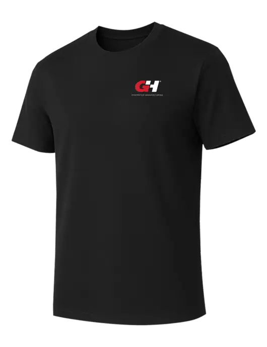 Allmade Deep Black Organic Cotton Tee w/G&H Logo