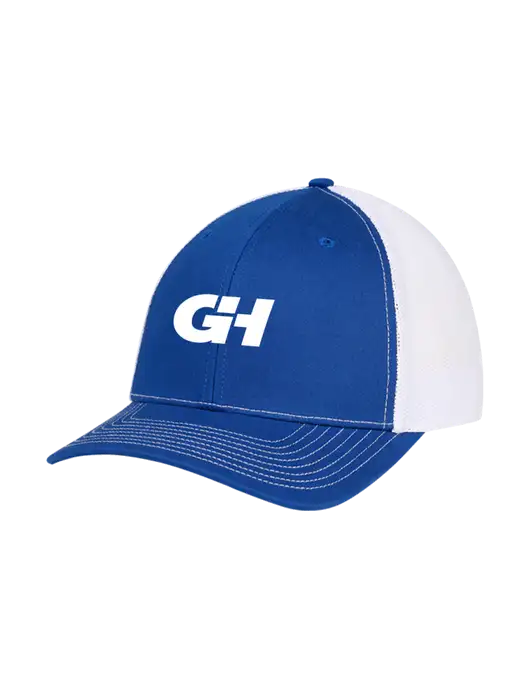 Richardson Adjustable Snapback Original 112 Trucker Cap Royal w/White Mesh w/G&H Logo