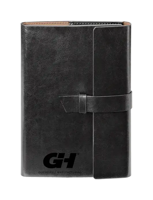 Fabrizio Black 6.875 x 9.56 Portfolio w/G&H Logo