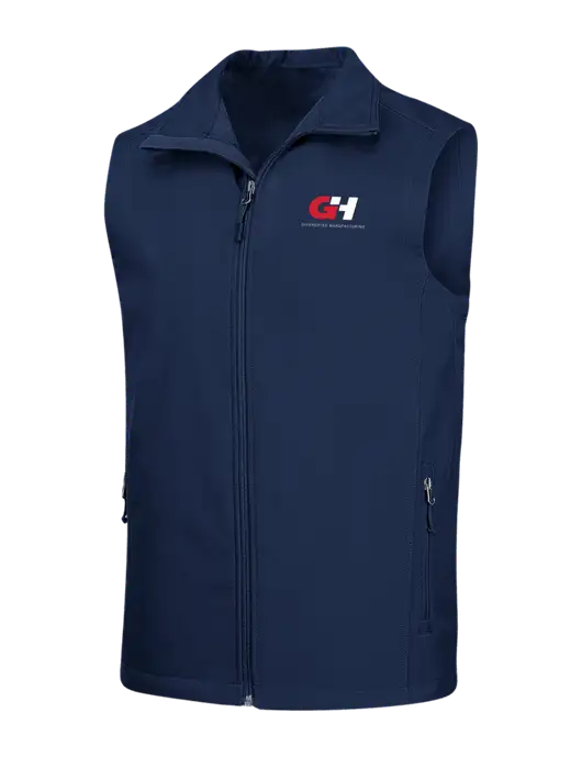 Navy Core Soft Shell Vest w/G&H Logo