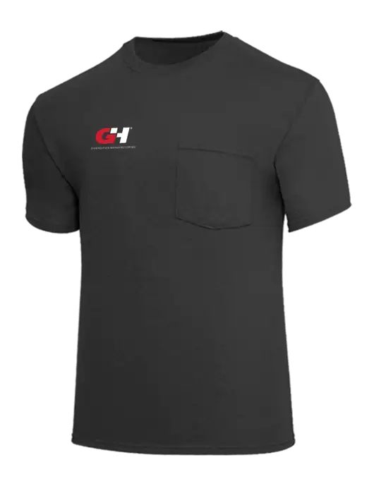 Core Blend Charcoal Grey Pocket T-Shirt w/G&H Logo