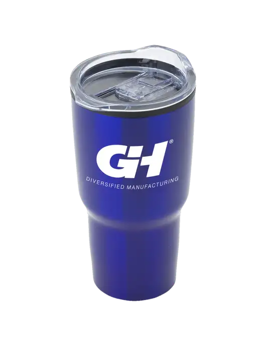 Odyssey Blue 30 oz Travel Tumbler w/G&H Logo