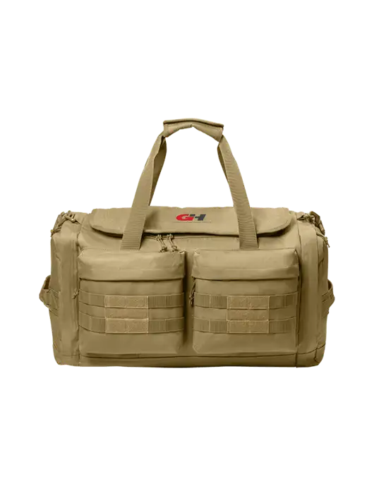 CornerStone Dark Tan Tactical Duffel w/G&H Logo