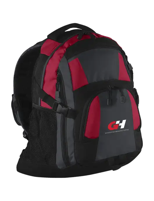 Urban Red/Grey/Black Laptop Backpack w/G&H Logo