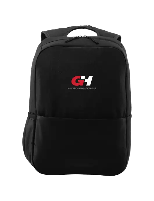 Access Square Laptop Black Backpack w/G&H Logo