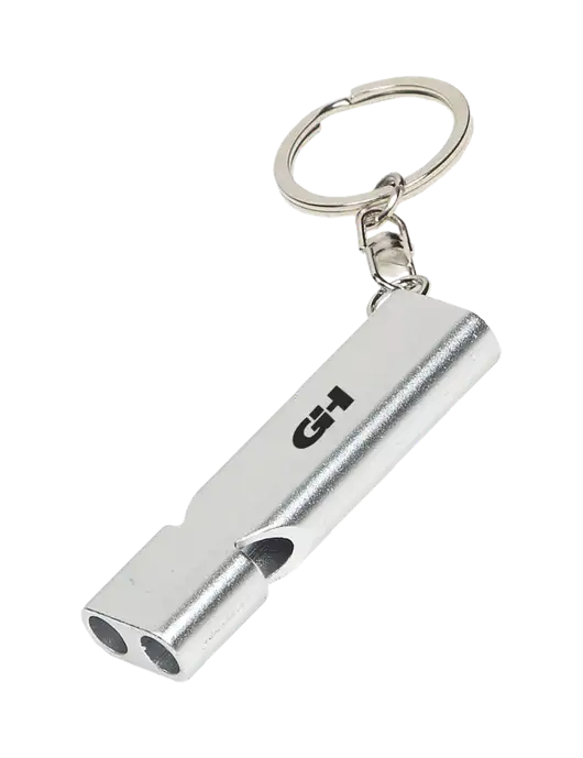 Quick Alert Silver Safety Whistle w/G&H Logo