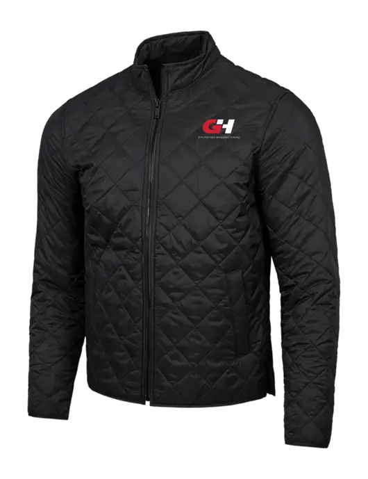 Mercer+Mettle Black Quilted Full-Zip Jacket w/G&H Logo