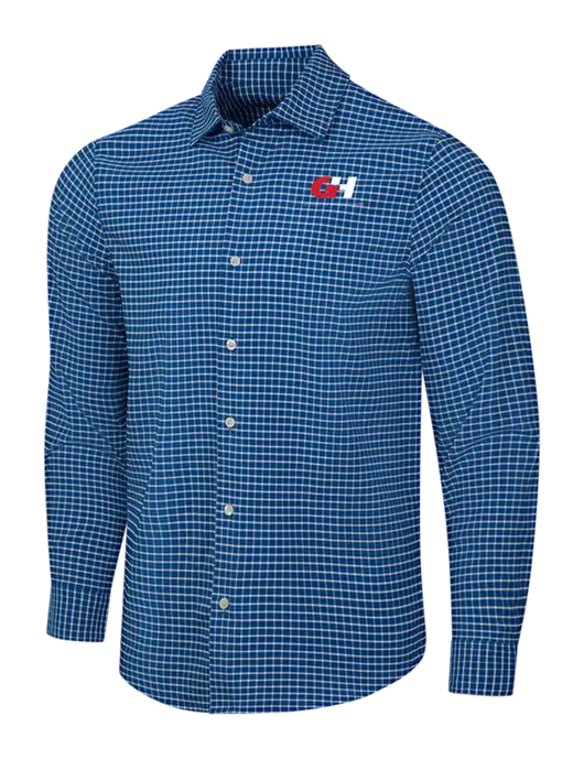 Navy/White City Stretch Shirt w/G&H Logo