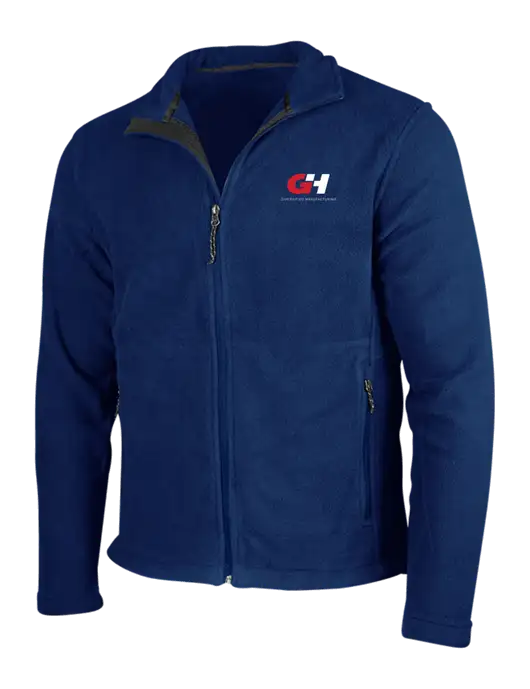 Navy Fleece Jacket w/G&H Logo