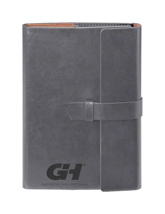 Fabrizio Grey 6.875 x 9.56 Portfolio w/G&H Logo