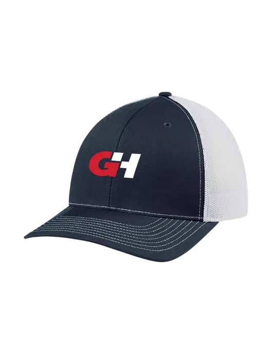 Richardson Adjustable Snapback Original 112 Trucker Cap Navy w/White Mesh w/G&H Logo