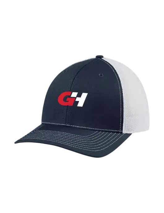 Richardson Adjustable Snapback Original 112 Trucker Cap Navy w/White Mesh w/G&H Logo