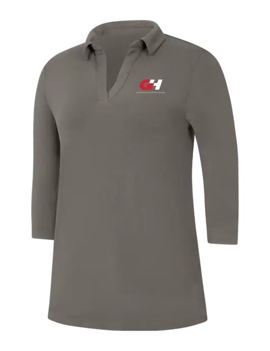 Womens Dark Grey Luxe Knit Tunic w/G&H Logo